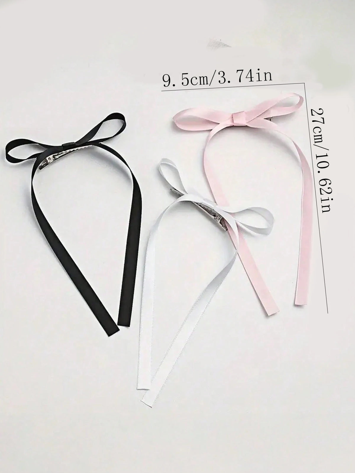 2/12/36 Pcs Fashion Simple Sweet Bow Ribbon Hair Clips For Women Girls Party Hair Accessories