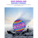  Flying Ball Children's Hand Controlled Color LED Cosmic Globe 360 °Rotating Suspension Ball Suitable for Indoor and Outdoor Toy