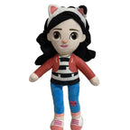 Hot Gabby Dollhouse Plush Toy Mercat Cartoon Stuffed Animals Smiling Cat Car Cat Hug Gaby Girl Dolls Kids Birthday Gifts