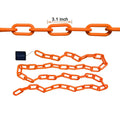 2/3M Halloween Plastic Chain Lights Props Chains with 8 Lighting Modes String Lights for Skeleton Dog Spooky Outdoor Decorations