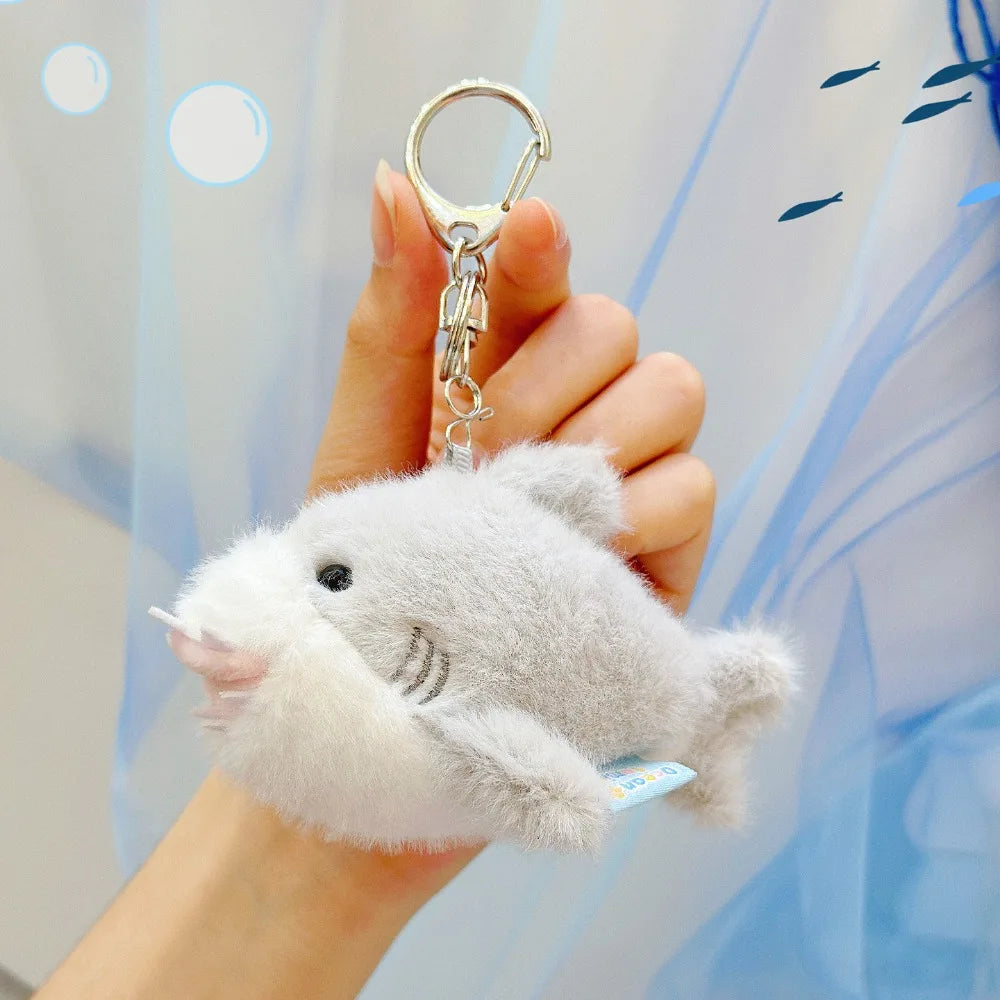 Plush Key Chains Bag Hanging Pendant Car Key Ring Mini Rabbit Hair Bow Bag Strap Cute Bunny Couple Keychain