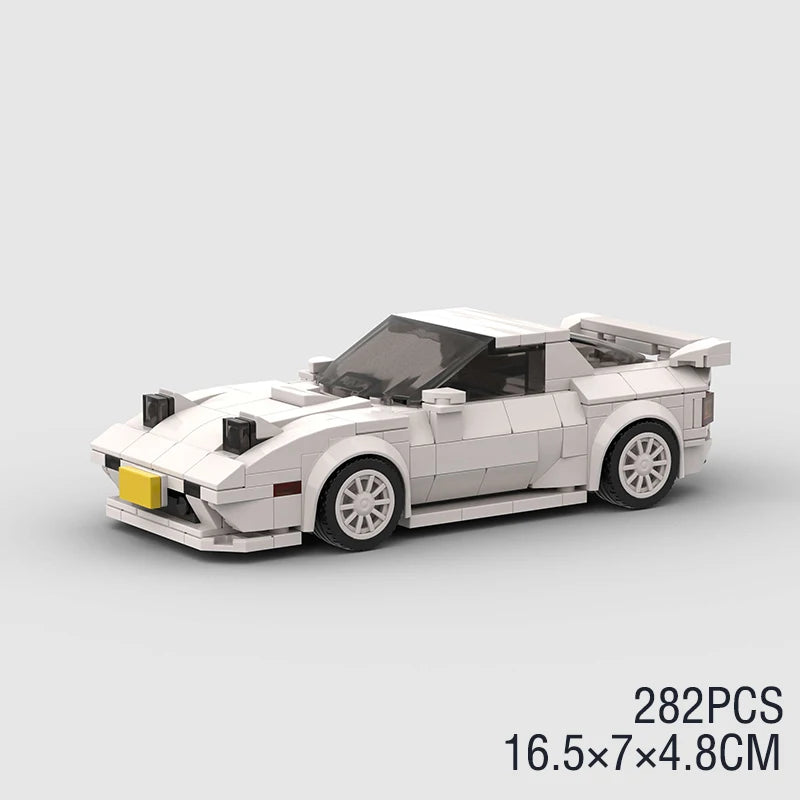 City Technical Speed World Famous Car Building Blocks Racing Fast And Furious Moc Brick Vehicle A80 Supra V2 Toys Kid