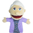 25cm Sweet Family Hand Puppet Dolls Early Education Learning Stuffed Plush Toys Cospaly Hand Finger Puppets for Children Gifts
