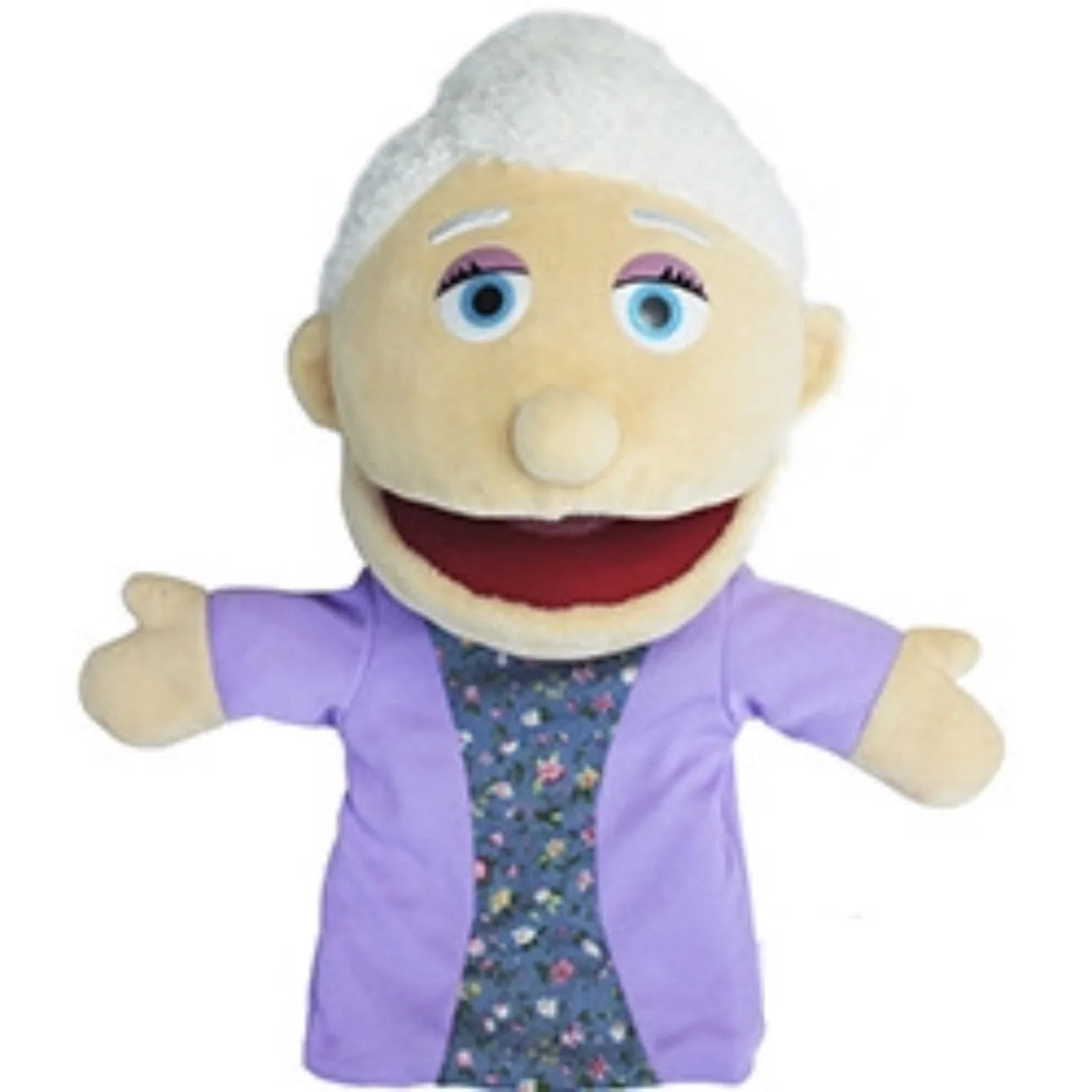 25cm Sweet Family Hand Puppet Dolls Early Education Learning Stuffed Plush Toys Cospaly Hand Finger Puppets for Children Gifts