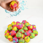 20-50pcs Absorbent Throwing Cloth Balls  Reusable Summer Beach Pool Water Toys Swimming Party Favors for Water Play