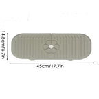 Kitchen Faucet Splash Pad Silicone Sink Faucet Splash Guard Mat Sponge Drain Pad Countertop Protector for Kitchen Bath Gadgets