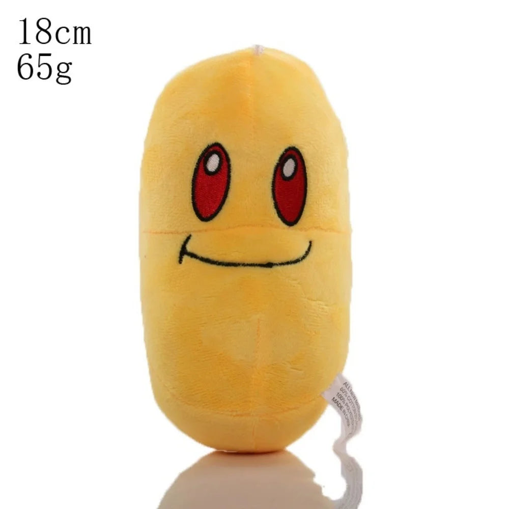 72 styles Plants VS Zombies 15-20cm Plush Toys Cartoon Doll Peashooter Cherry Wall-Nut Sunflower Squash Split Pea Kids Gift
