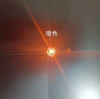 10pcs Super Mini Magnetic Led Lamp Toys 7.8mm *7.1mm DIY Model Making General Model Plus Light with Batteries and 1pc Magnet
