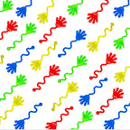 12PCS for Kids Adult Glitter Sticky Hands Mini Stretchy Stress Relief Sensory Toys Party Favors Supplies Goodie Bag Stuffers