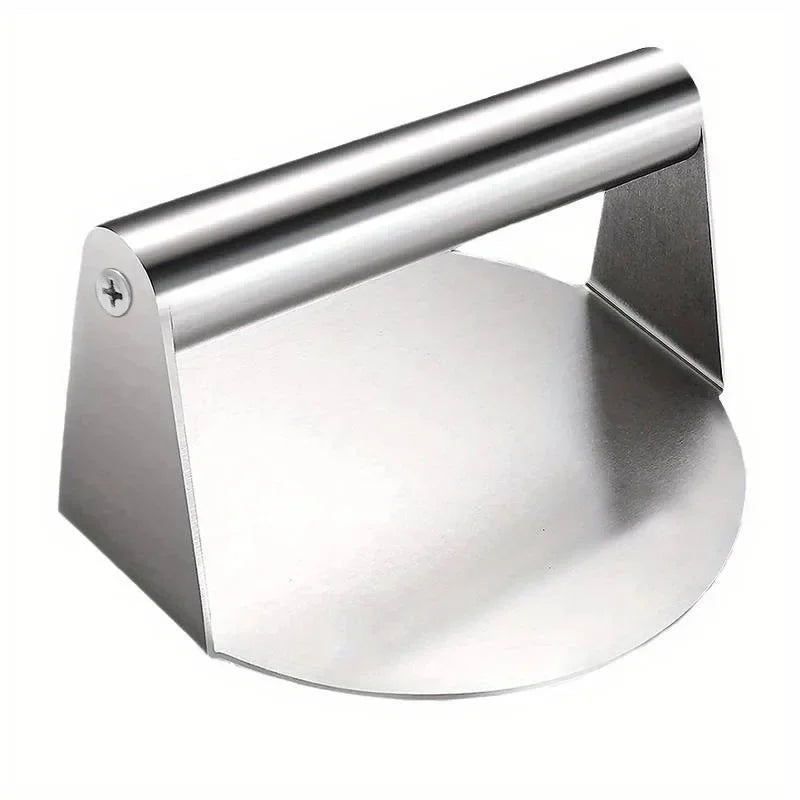 New Stainless Steel Smash Burger Press | Heavy Duty Patty Maker & Smasher Mold for BBQ, Grilling Kitchen (Non-Stick)