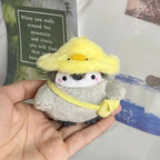 Cute Penguin Plush Key Ring Tourist Hat Penguin Keychain For Girls Gifts Creative School Bag Keychain