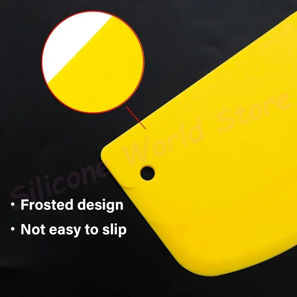 Plastic Scraper Cake Cream Scraper Flour Dough Cutting Knife Intestine Powder Scraper Kitchen DIY Tools Kitchen Baking Tools