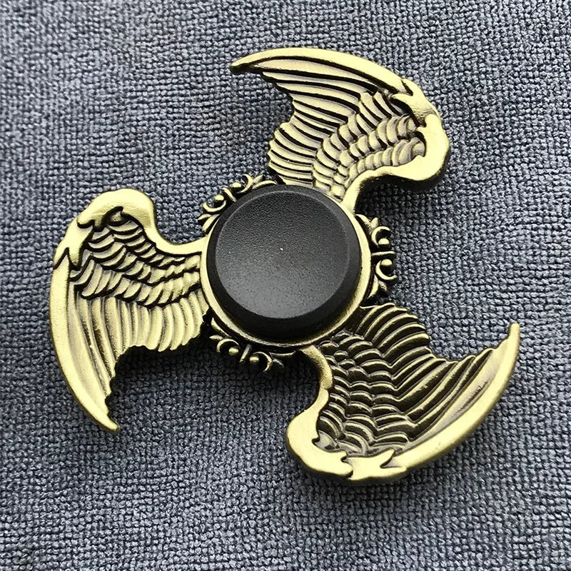 New Bronze Metal Alloy Fidget Spinner R188 Mute Bearing Hand Spinner Fingertip Gyro Stress Relief Toys Gifts