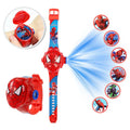 Fashion Spider-Man Projection Kids Watches for Boys Captain America Iron Man Children's Watch Digital Clock Student Toys Gifts