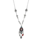 Retro Silvery Alloy Hollow Moon Pendant Forehead Headpiece for Women Boho Ethnic Indian Hippie Party Hair Accessories Jewelry