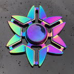 New Metal Rainbow Fidget Spinner Gradient Color R188 Mute Bearing EDC Hand Spinner Fingertip Gyro Anti-Anxiety Adult Toys Gifts