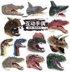 Scientific and Educational Cognitive Glove Model, Simulated Dinosaur, Children's Interactive Entertainment Hand Puppet Toy