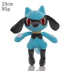 Newest Pokemon 70 Types Elf Plush Pikachu Toys Elekid Lucario Celebi Stuffed Doll Sprigatito Fuecoco Quaxly Plushies Xmas Gifts