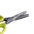 Multi-Layer Stainless Steel Kitchen Scissors – Herb, Vegetable & Green Onion Cutter Tool