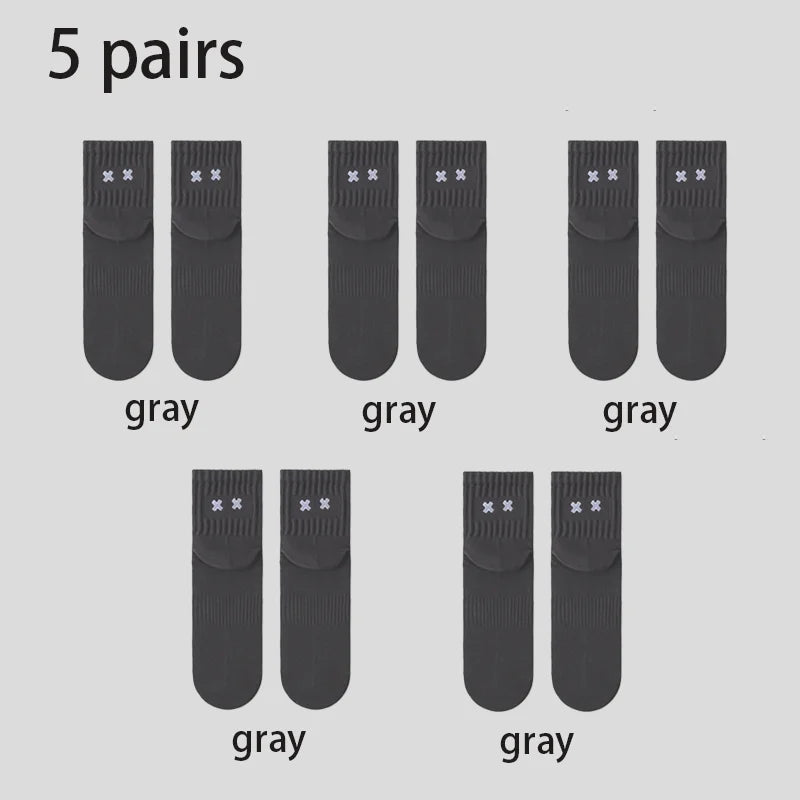 Casual Socks Ankle Socks Men's Cotton Socks Fashion Breathable Comfortable Socks