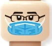 *Print Heads* 10 pcs DIY enlighten block bricks,Compatible With Assembles Particles