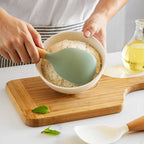 1Pcs Silicone Non-Stick Cooking High-Temperature-Resistant Spoon Anti-Scalding Pot Rice Durable Kitchen Gadgets Rice Spoon