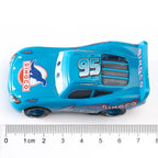 Children Car Toys Disney Pixar Cars Lightning McQueen Boost Wingo DJ Snot Rod 1:55 Diecast Metal Alloy Model Car Kid Gift