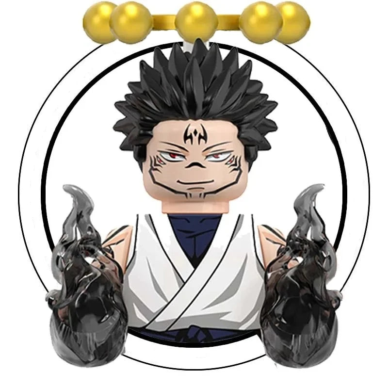 WM6139 WM6140 WM6149 WM6202 WM6201 Jujutsu Kaisen Building Blocks Mini Action Figure Itadori Yuji Gojo Satoru Ryomen Gifts Toys