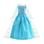Girl Vestidos Costume Kid Dress Halloween Cosplay Children Birthday Carnival Party Dress Up 2-10 Year
