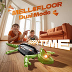 Realistic Biomimetic RC Wall Climbing Lizard Robot Toy, Remote Control Gecko that Climbs Glass & Smooth Walls for Children