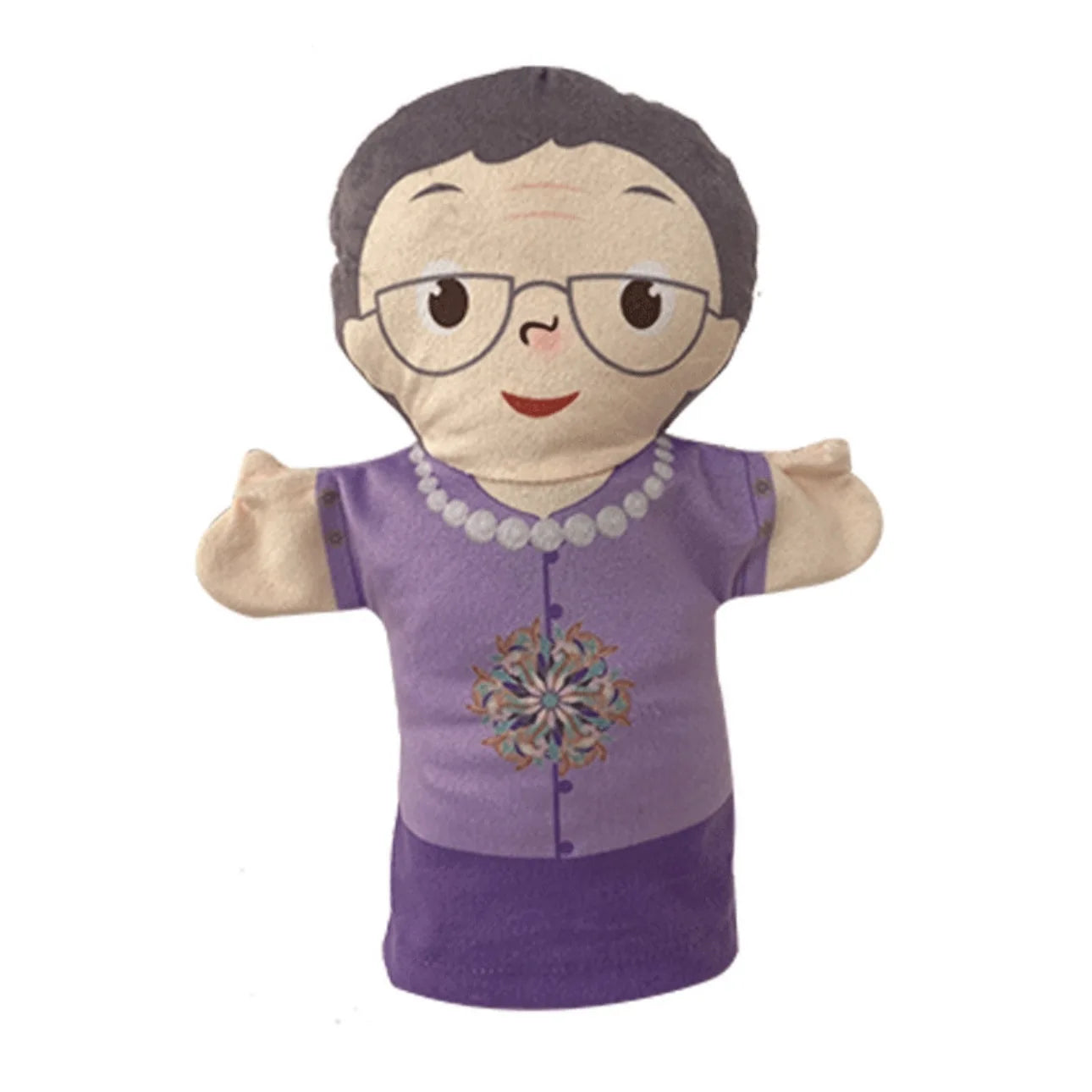25cm Sweet Family Hand Puppet Dolls Early Education Learning Stuffed Plush Toys Cospaly Hand Finger Puppets for Children Gifts