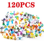 144 Style Pokemon Figure Toys Anime Pikachu Action Figure Model Ornamental Decoration Collect Toys For Children's Christmas Gift