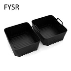 Hot Rectangle Air Fryer Silicone Liners for Ninja DZ071/AF500UK Air Fryer Basket Replacement Dishwasher Safe Air Fryer Liners