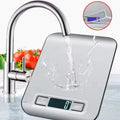 Digital Kitchen Scale – Stainless Steel Food Weighing Scale with LED Display