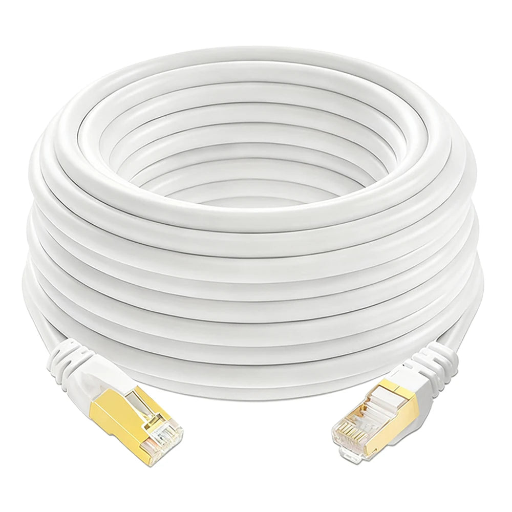 0.5/1/2/3/5/10/15/20/30/50M Cat6 Ethernet Cable RJ45 UTP 1000Mbps Network Cord LAN Wire Internet Lead Cord Router Computer Cable