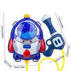 Children Backpack water gun Toys Summer Outdoor Beach Pool Garden Fight Games Kids Water fight Watergun outing toy Gifts