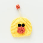 Cute Animal Doll Crochet Keychains For Keys Storage Funny Puppy Series Knitted Bag For Car Keys Holder Keyrings Custom Wholesale