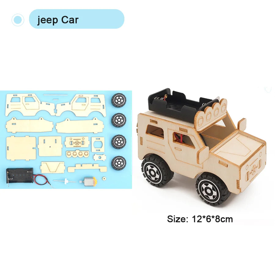 DIY Physical Model Science Experiment Educational Toy Handmade Small Production Assembly Craft Technology Project for School Kid