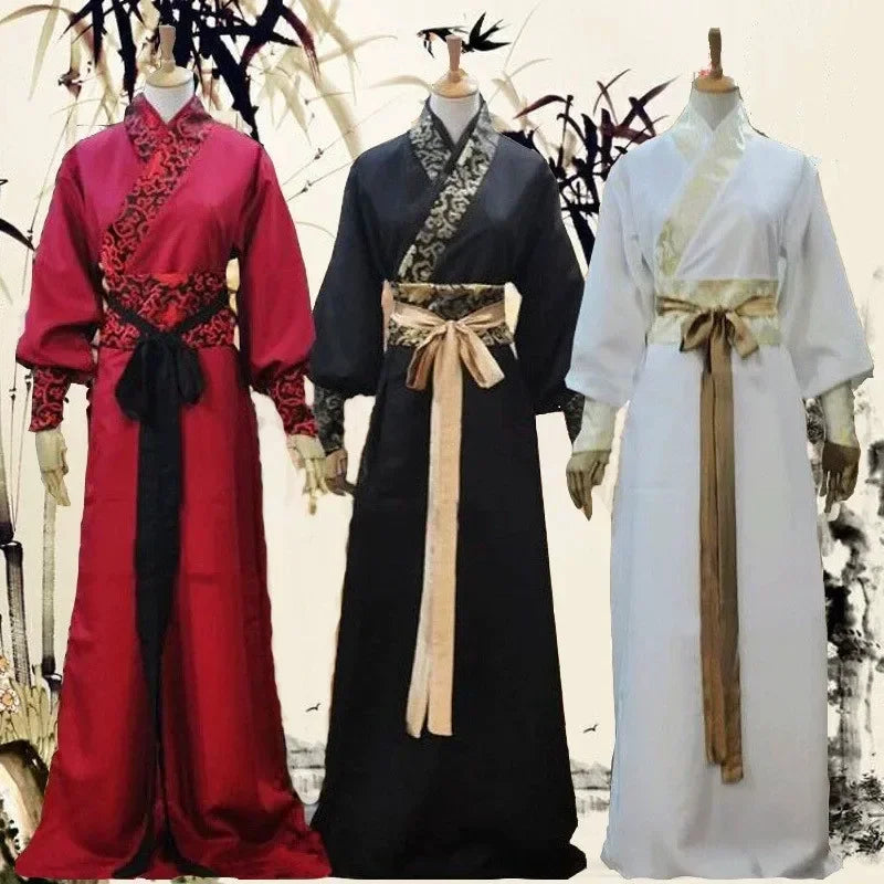 Vintage Tang Cosplay Man Clothing Costume Hanfu Men Suit Vestidos Stage Show Ancient Ladies Sets Chinese Couple Hanfu Women Set