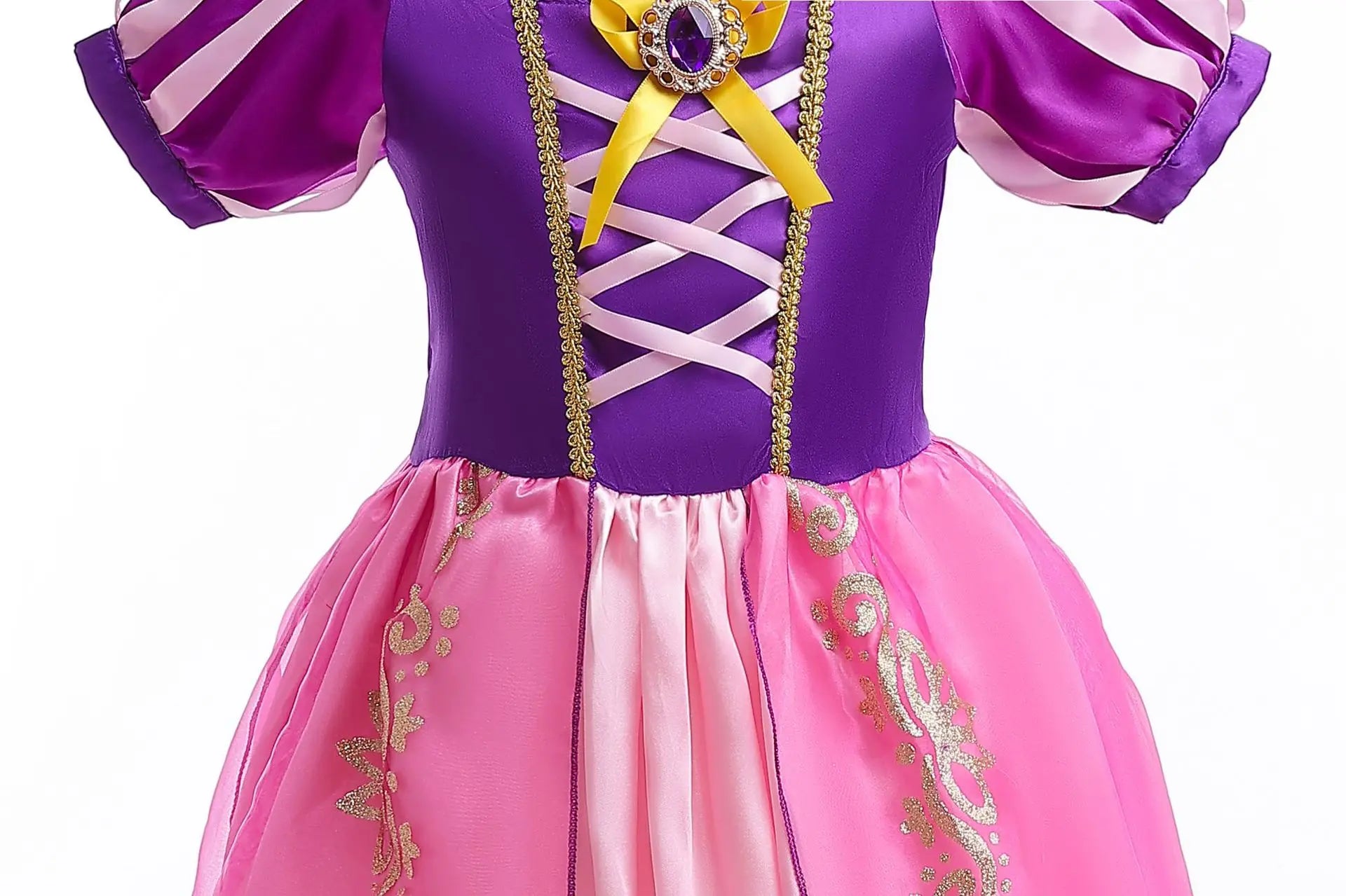 Girls Princess Dress Kids Disney Cosplay Cinderella Snow White Aurora Rapunzel Halloween Costume Children Birthday Party Dresses