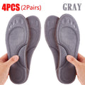 PU Feet Sole Soft Orthopedic Sport Insoles for Breathable Shock Absorption Running Shoes Pad for Men Women Arch Support Insole