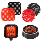 Reusable Silicone Air Fryer Mat Kitchen Non-stick Baking Pad Baking Inner Liner Cooking Bake ware Oil Mats Cake Grilled Saucer