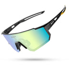 SCVCN Fashion Sunglasses for Men Sport Cycling Glasses Bike Bicycle Hiking Camping Golf UV400 Protection Glasses Women Baseball
