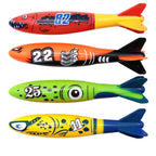 Diving Toys Breath Closure Training Water Underwater Toy Set Children's Swimming Pool Treasure Hunt Water Ring Diamond Kids Toys