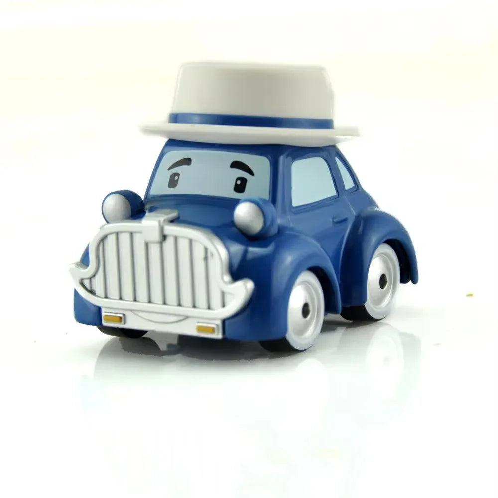 19 Style Silverlit Robocar Korea Kids Toys Robot Roy Haley Anime Metal Action Figure Cartoon Toy Car for Children Best Gift