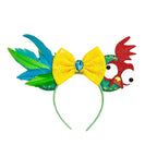 Mouse Ears Headband Cartoon Sequin Bows Headband Birthday Party Christmas Halloween Princess Cosplay Costume For Women Adult