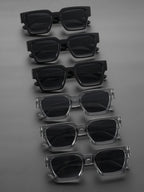1/2 PC S Classic Fashion Square Plastic Frame Women Sunglasses For Men Daily Life Shades Eyewear Accessories.