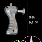 Kid Sports Pull Line Saucer Toys Children Outdoor Fun Rotating Flying Toy LED Light Processing Flash Flying Toy for Parks Beach