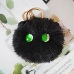 Blush Cat Ball Original Design Cartoon Handmade Plush Pendant Cat Keychain Girly Gift for Girls