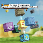 TNT Building Block Storage Box, Magnetic Building Blocks Toy, Building Block Set, Children's DIY Assembly Toy Building Blocks,